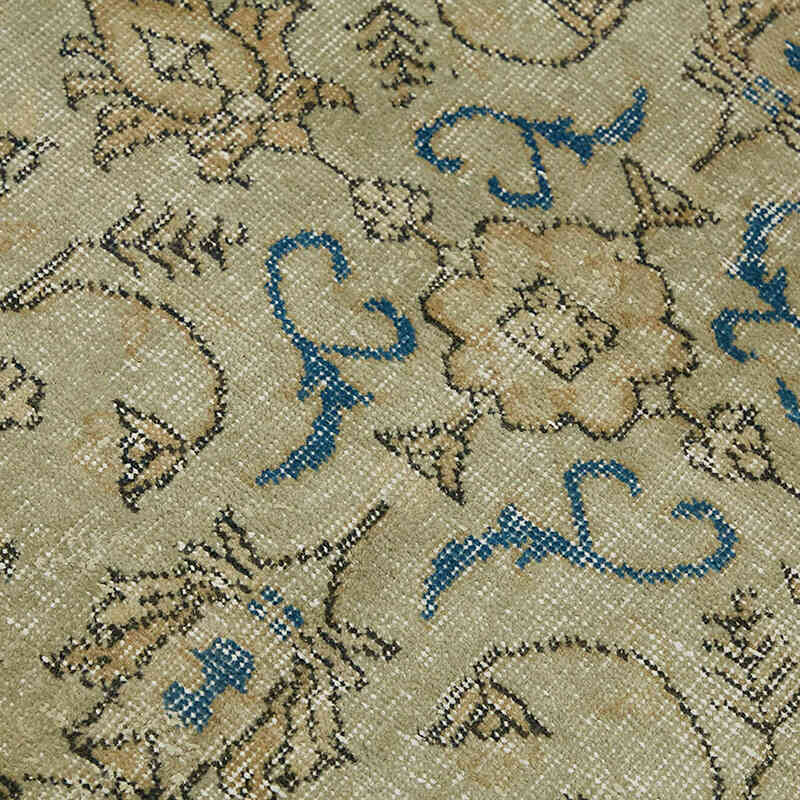 Alfombra Vintage Turca Anudada a Mano - 104 cm x 192 cm - K0082729