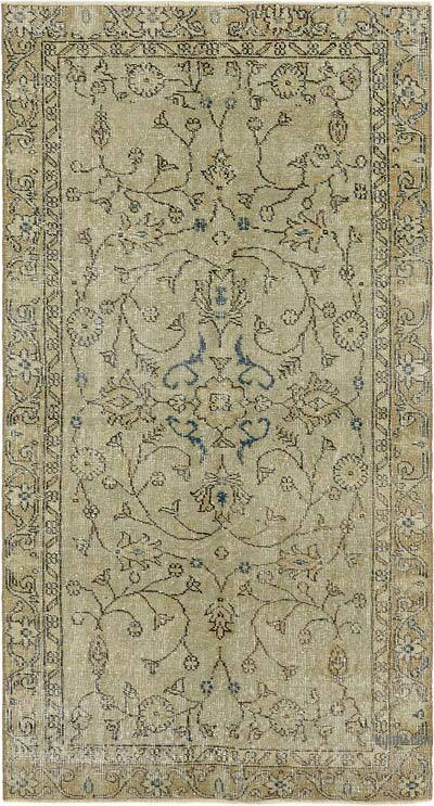 Vintage Turkish Hand-Knotted Rug - 3' 5" x 6' 4" (41" x 76")