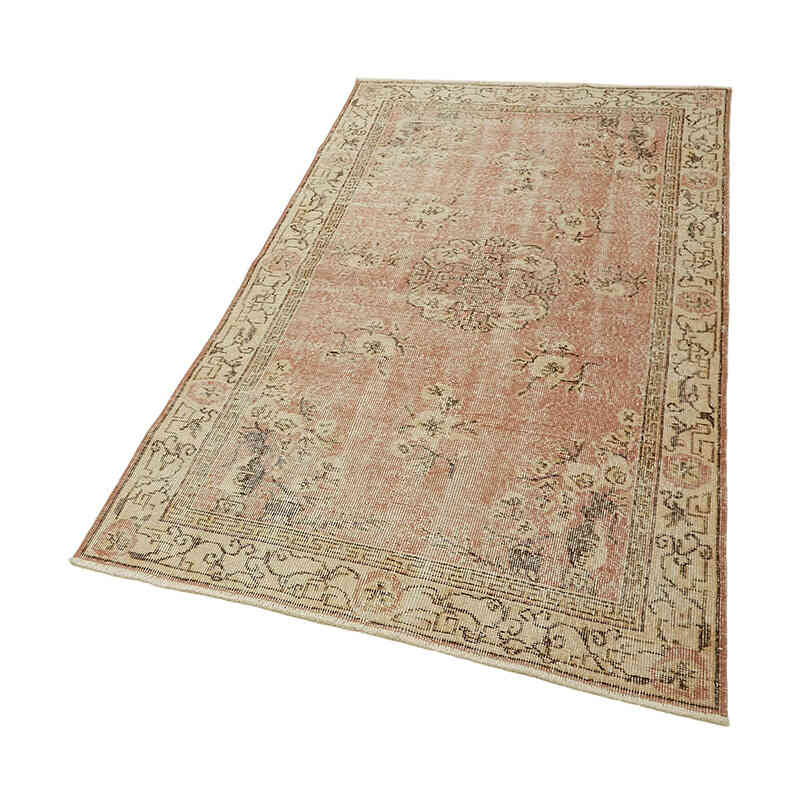 Vintage Turkish Hand-Knotted Rug - 3' 8" x 6' 8" (44" x 80") - K0082730