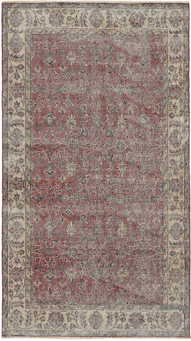Vintage Turkish Hand-Knotted Rug - 3' 10" x 6' 9" (46" x 81") - K0082731