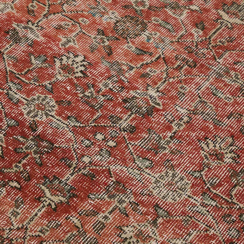 Vintage Turkish Hand-Knotted Rug - 4' 3" x 6' 6" (51" x 78") - K0082732