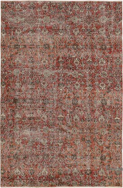 El Dokuma Vintage Halı - 130 cm x 198 cm