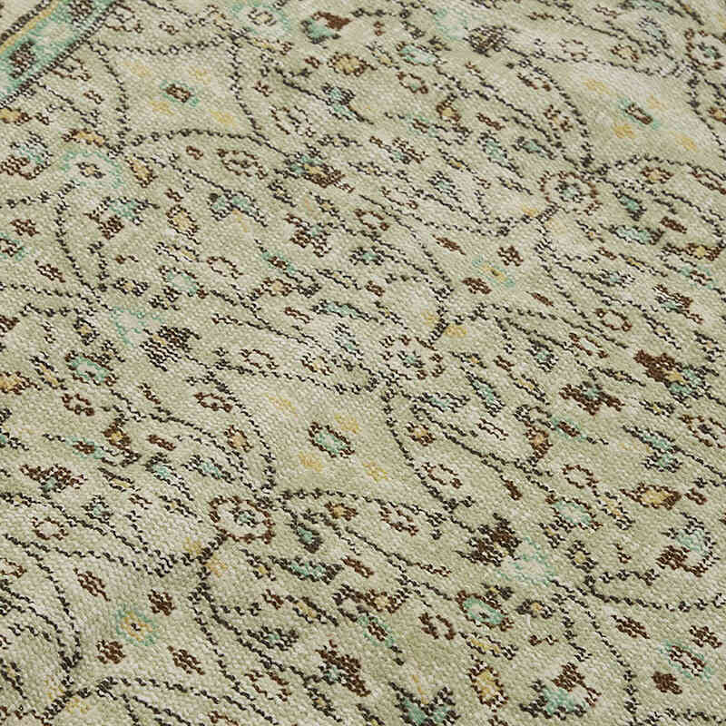 El Dokuma Vintage Halı - 111 cm x 212 cm - K0082733