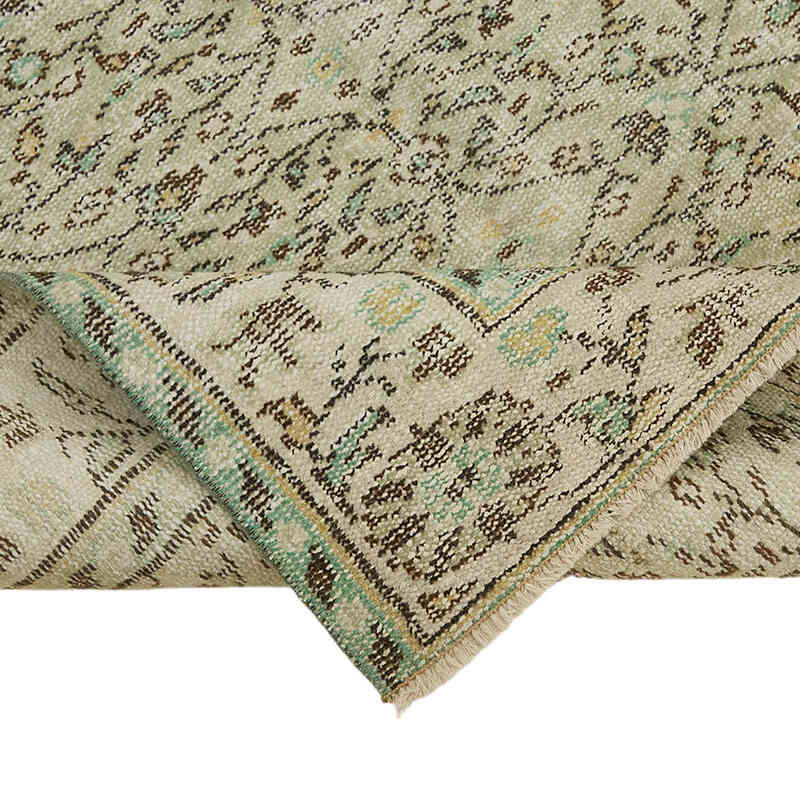 El Dokuma Vintage Halı - 111 cm x 212 cm - K0082733