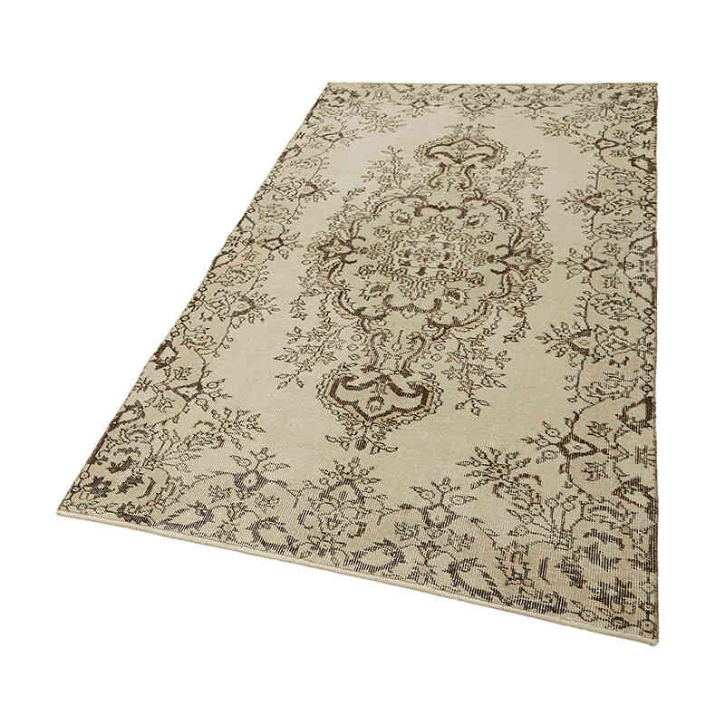 Vintage Turkish Hand-Knotted Rug - 3' 9" x 6' 10" (45" x 82") - K0082735