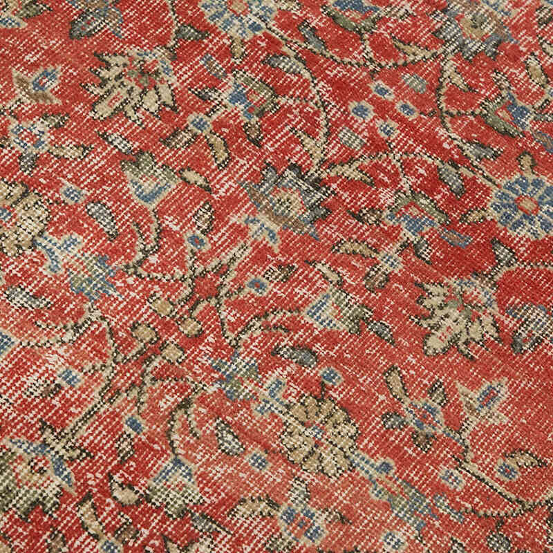 El Dokuma Vintage Halı - 110 cm x 202 cm - K0082737