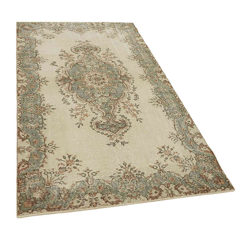 Vintage Turkish Hand-Knotted Rug - 3' 9" x 6' 9" (45" x 81") - K0082739