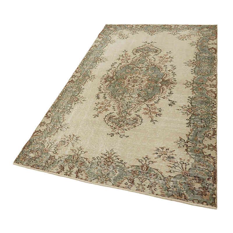 Vintage Turkish Hand-Knotted Rug - 3' 9" x 6' 9" (45" x 81") - K0082739