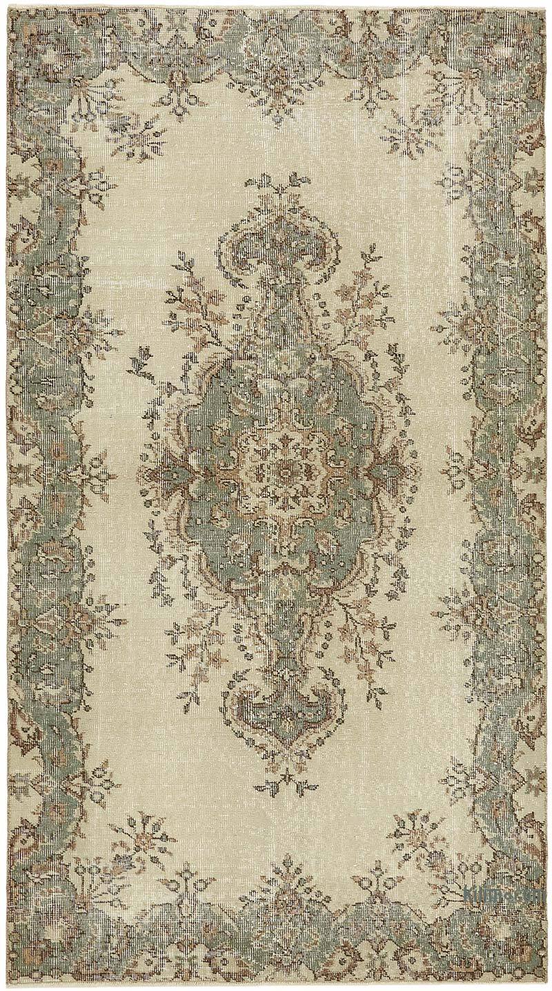 Vintage Turkish Hand-Knotted Rug - 3' 9" x 6' 9" (45" x 81") - K0082739