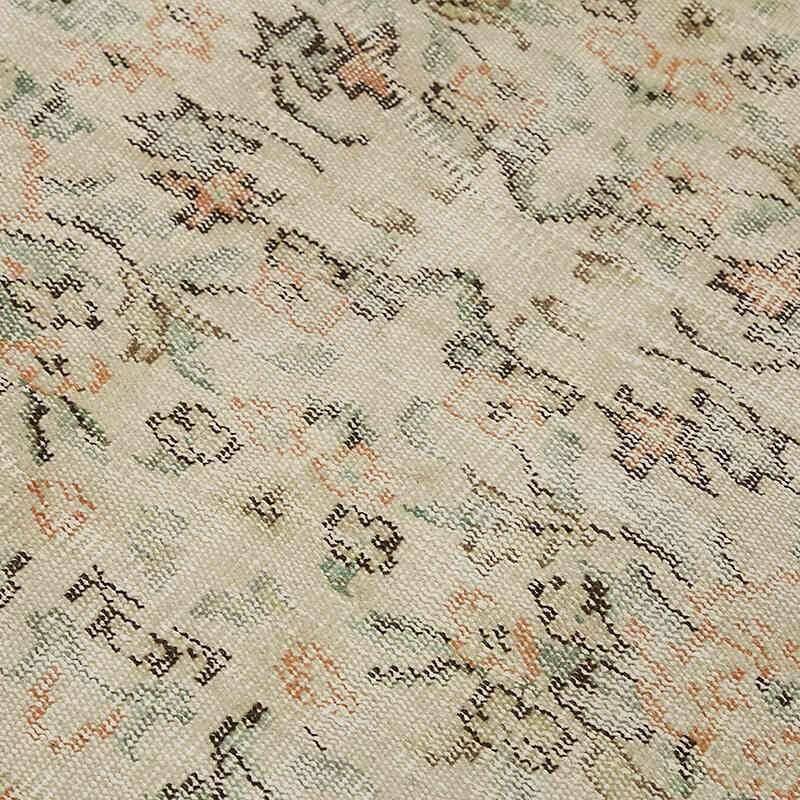 Alfombra Vintage Turca Anudada a Mano - 120 cm x 189 cm - K0082740