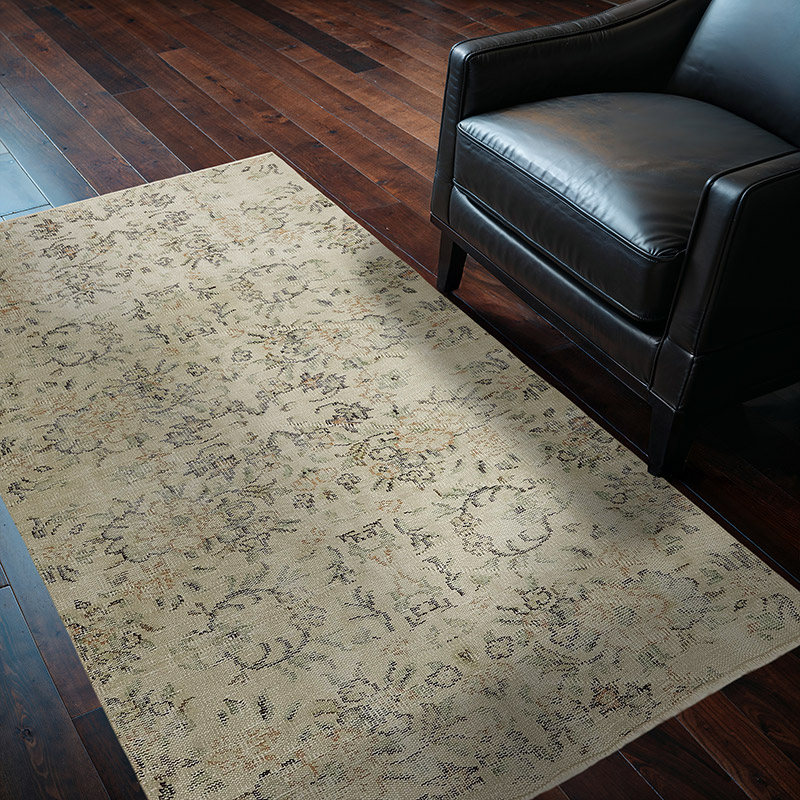 Vintage Turkish Hand-Knotted Rug - 3' 11" x 6' 2" (47" x 74") - K0082740