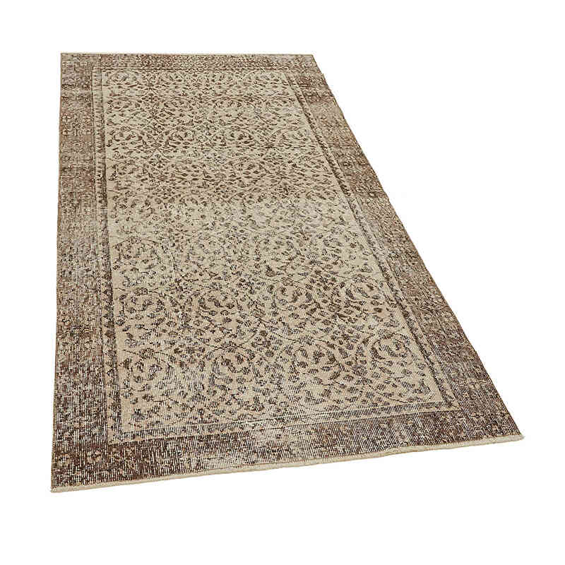 El Dokuma Vintage Halı - 108 cm x 198 cm - K0082742