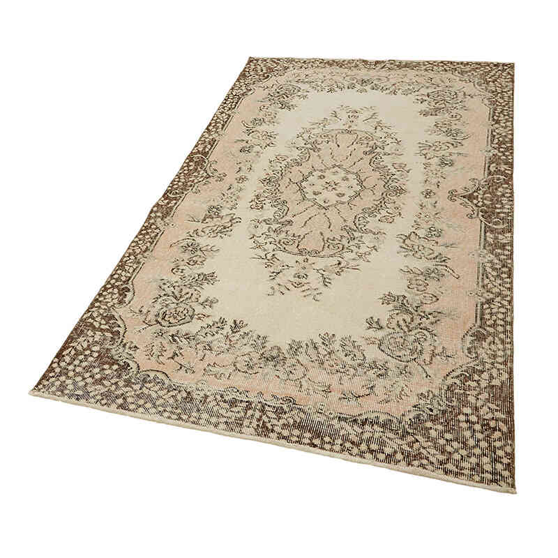 El Dokuma Vintage Halı - 118 cm x 214 cm - K0082744