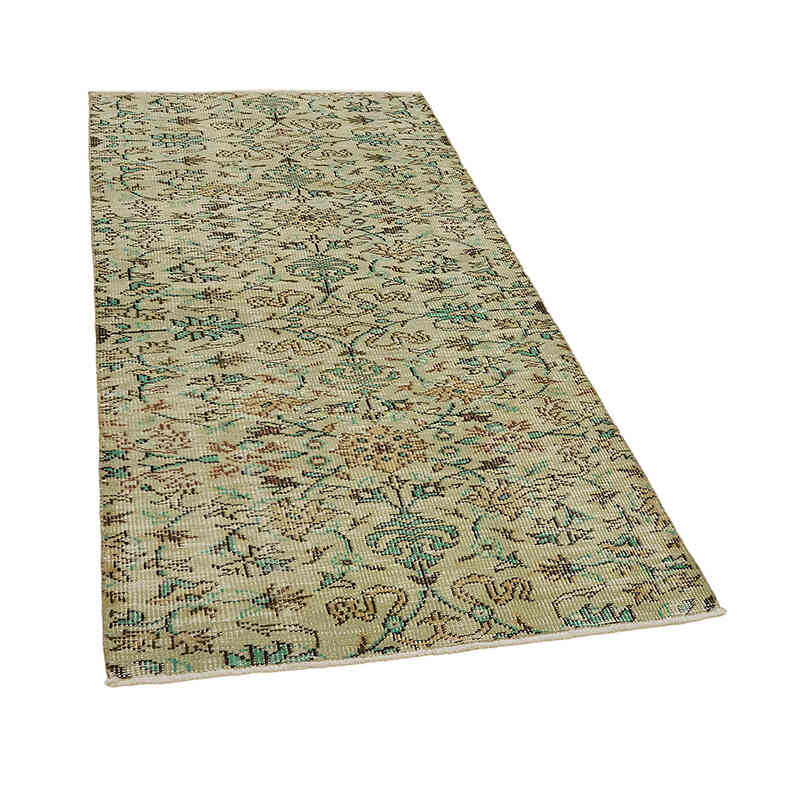 Vintage Turkish Hand-Knotted Rug - 3' 3" x 6' 7" (39" x 79") - K0082746