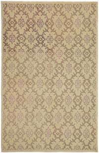 Vintage Turkish Hand-Knotted Rug - 4' 7" x 7'  (55" x 84")
