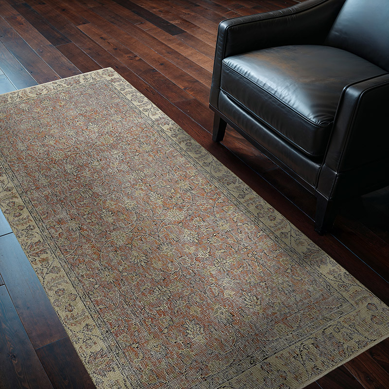 Vintage Turkish Hand-Knotted Rug - 3' 5" x 6' 6" (41" x 78") - K0082749