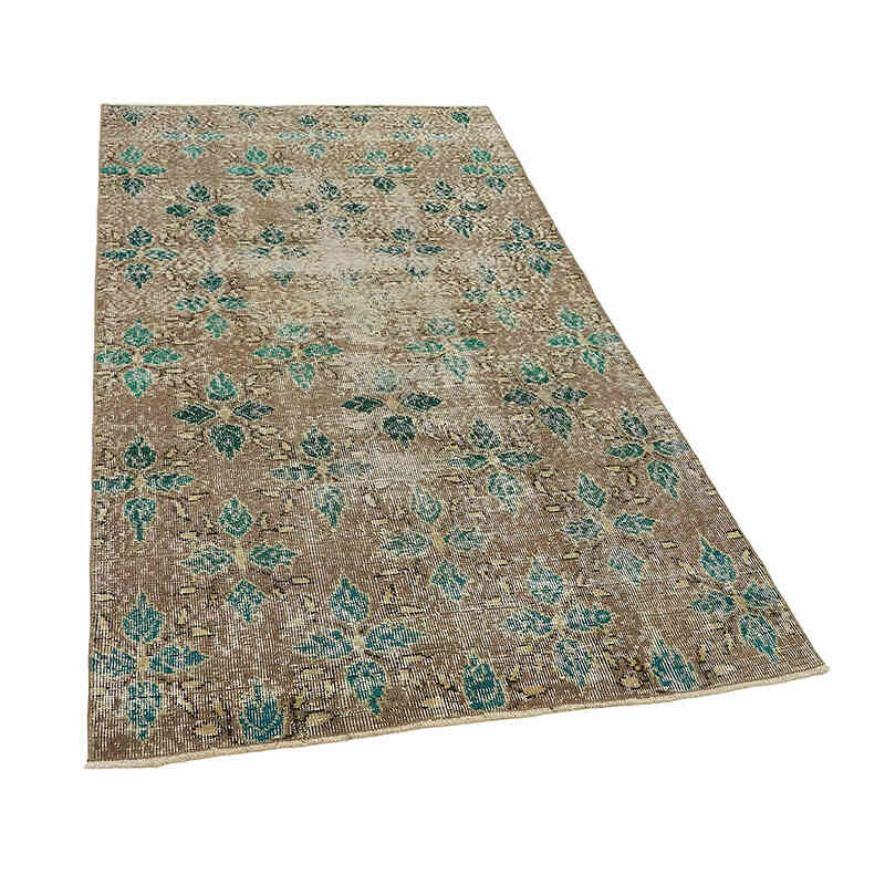 Vintage Turkish Hand-Knotted Rug - 3' 6" x 6' 7" (42" x 79") - K0082752