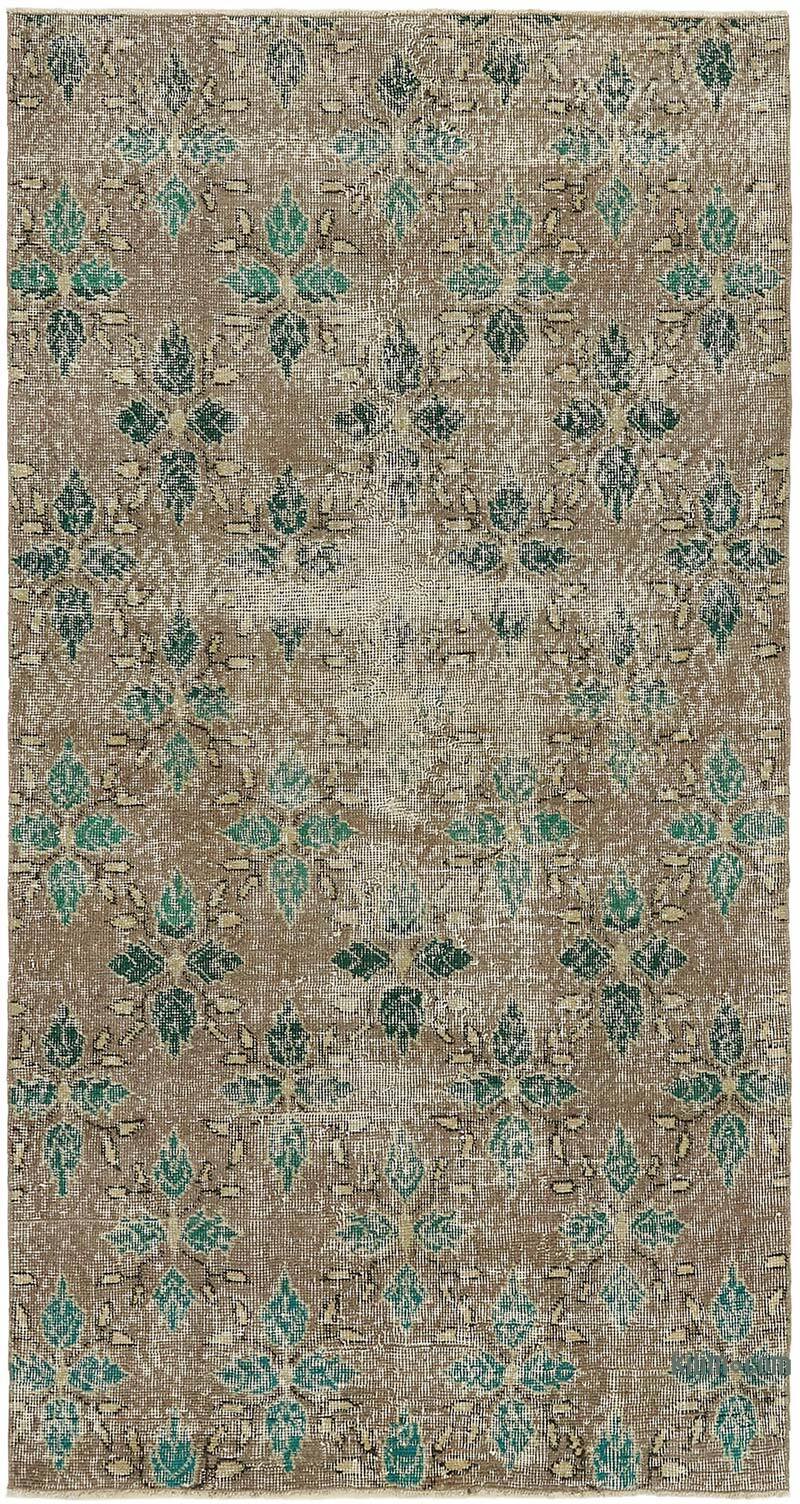 Vintage Turkish Hand-Knotted Rug - 3' 6" x 6' 7" (42" x 79") - K0082752