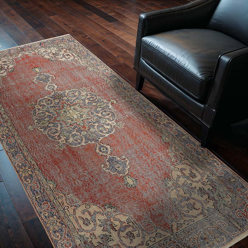 El Dokuma Vintage Hali - 107 cm x 206 cm - K0082753