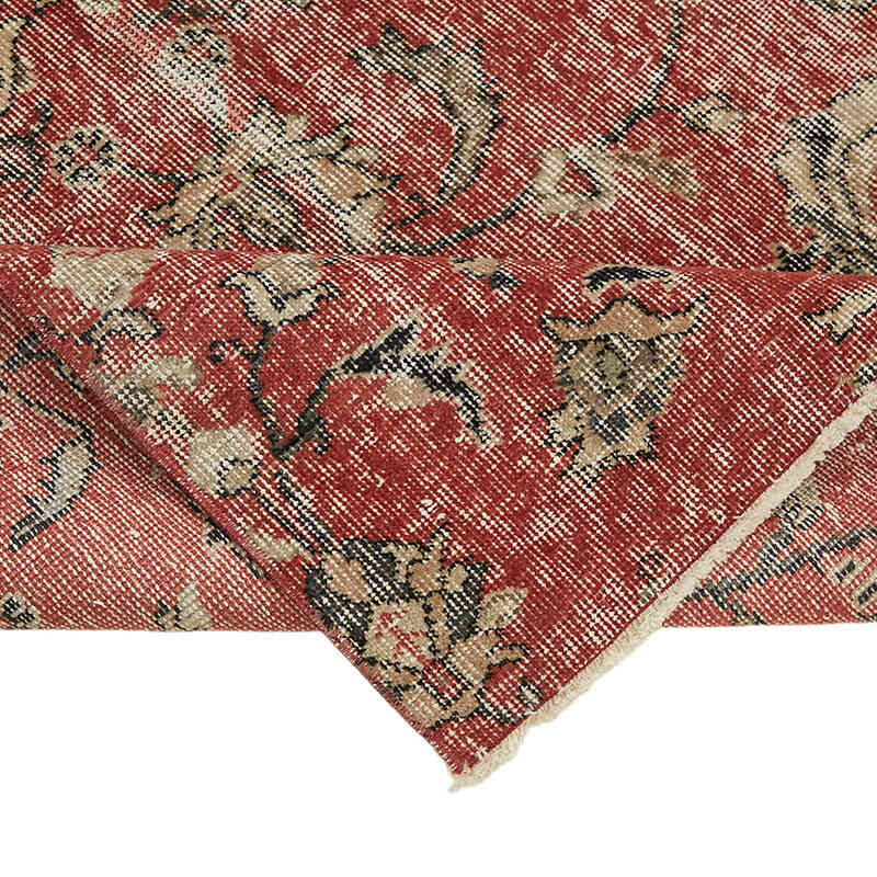 Alfombra Vintage Turca Anudada a Mano - 105 cm x 193 cm - K0082754
