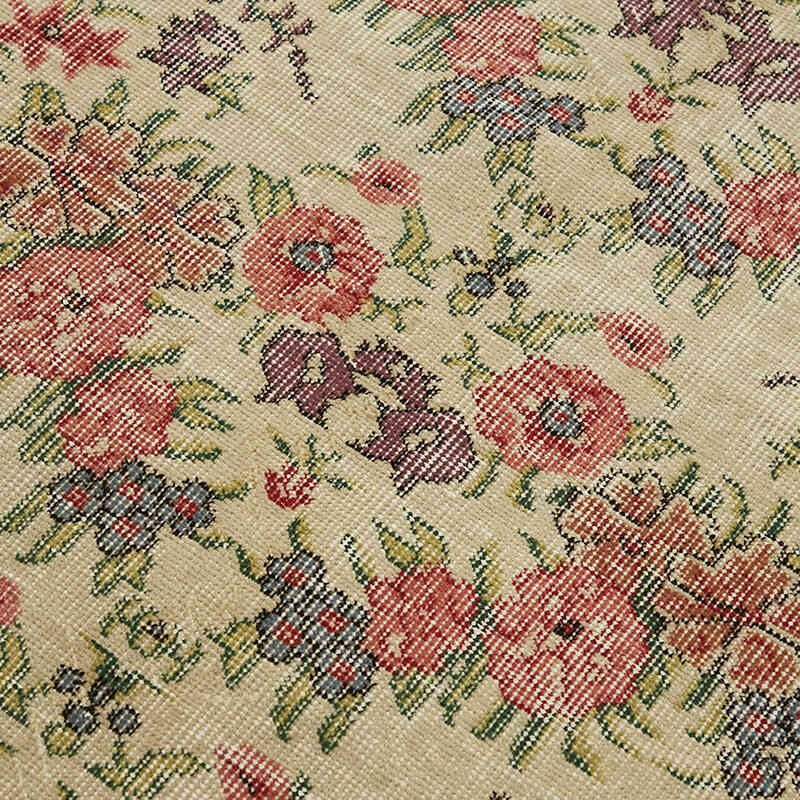 Vintage Turkish Hand-Knotted Rug - 3' 9" x 6' 11" (45" x 83") - K0082756
