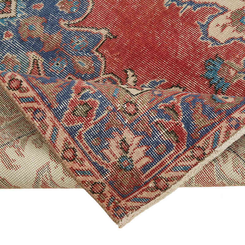 El Dokuma Vintage Halı - 114 cm x 191 cm - K0082758