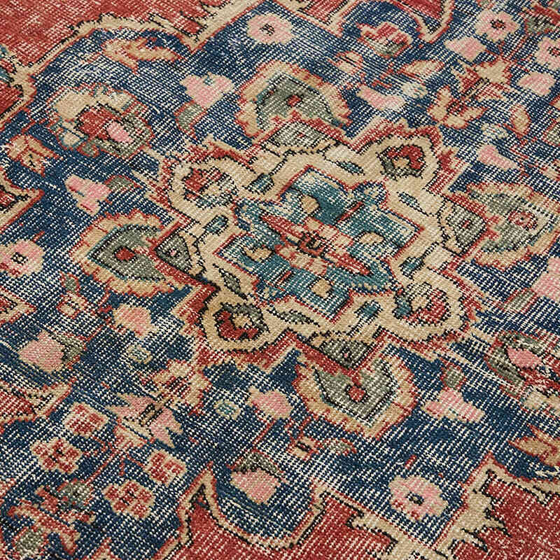 Alfombra Vintage Turca Anudada a Mano - 117 cm x 196 cm - K0082760