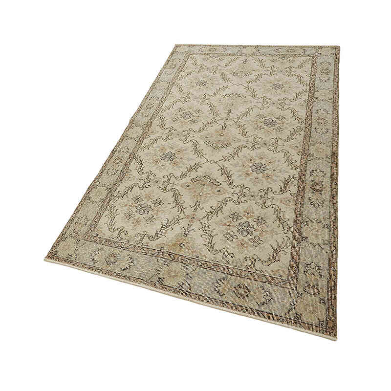 Vintage Turkish Hand-Knotted Rug - 3' 7" x 6' 8" (43" x 80") - K0082761