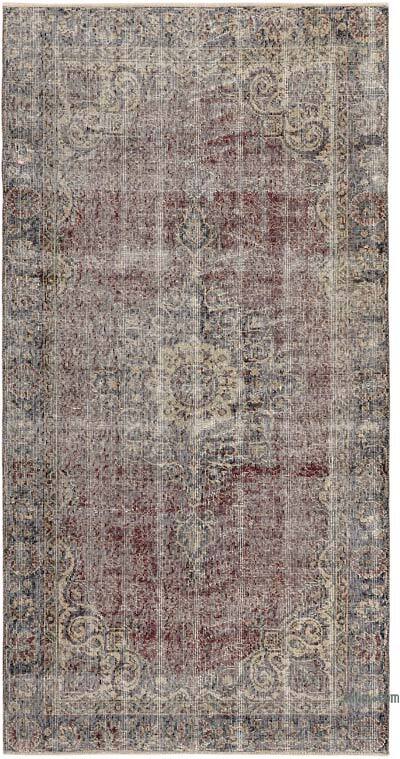 Vintage Turkish Hand-Knotted Rug - 3' 7" x 6' 8" (43" x 80")