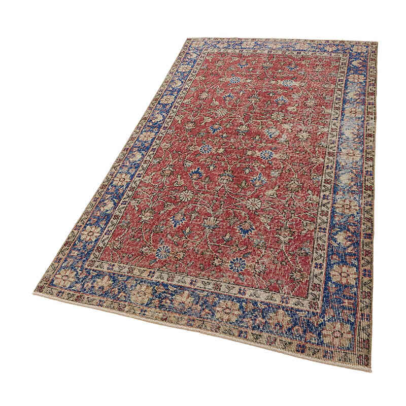 Vintage Turkish Hand-Knotted Rug - 3' 7" x 6' 9" (43" x 81") - K0082763