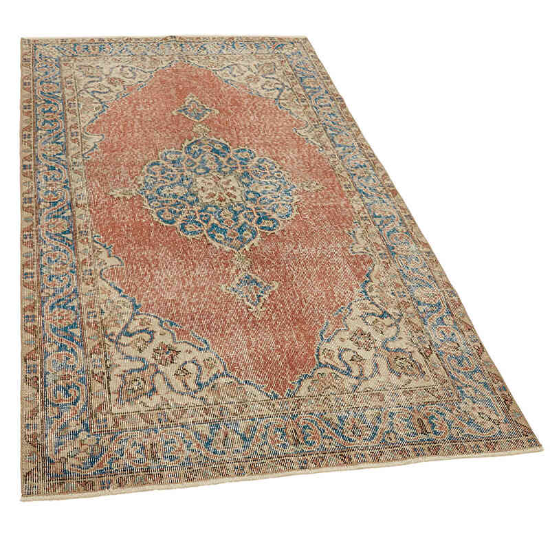 Vintage Turkish Hand-Knotted Rug - 3' 9" x 6' 5" (45" x 77") - K0082771