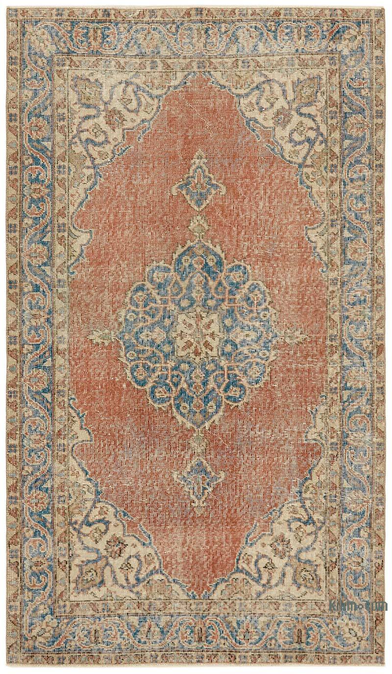 Vintage Turkish Hand-Knotted Rug - 3' 9" x 6' 5" (45" x 77") - K0082771