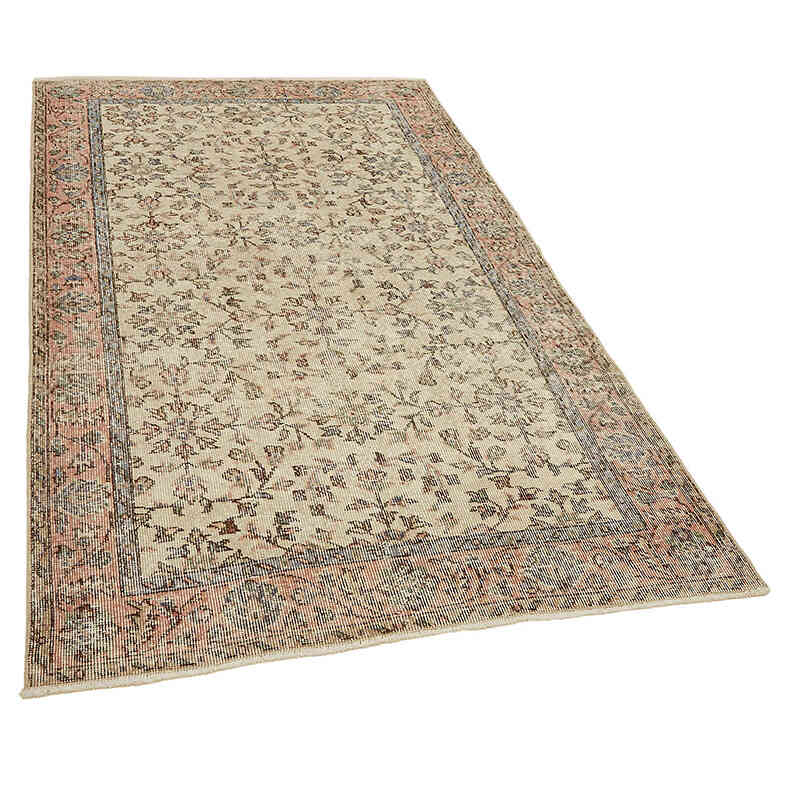 Vintage Turkish Hand-Knotted Rug - 3' 11" x 6' 9" (47" x 81") - K0082773