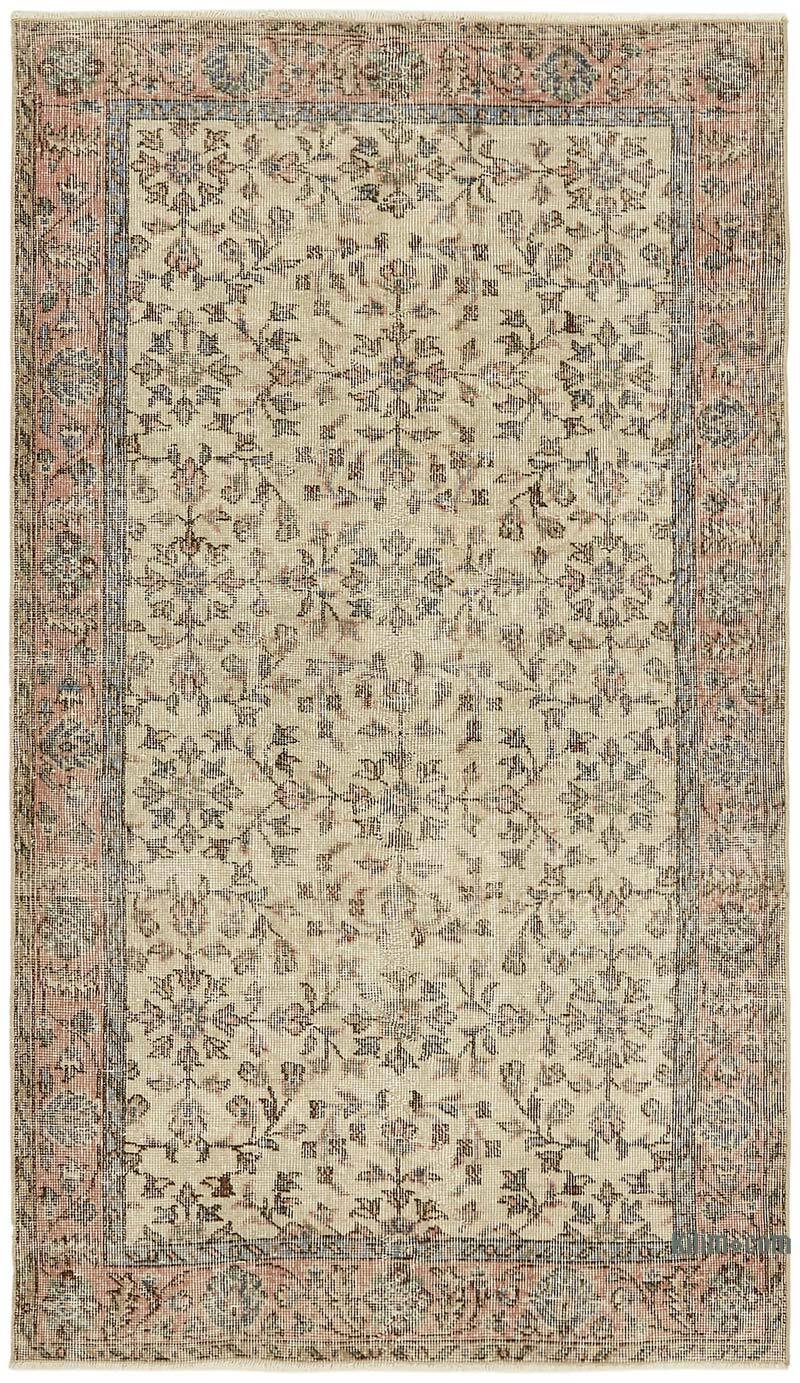 Vintage Turkish Hand-Knotted Rug - 3' 11" x 6' 9" (47" x 81") - K0082773