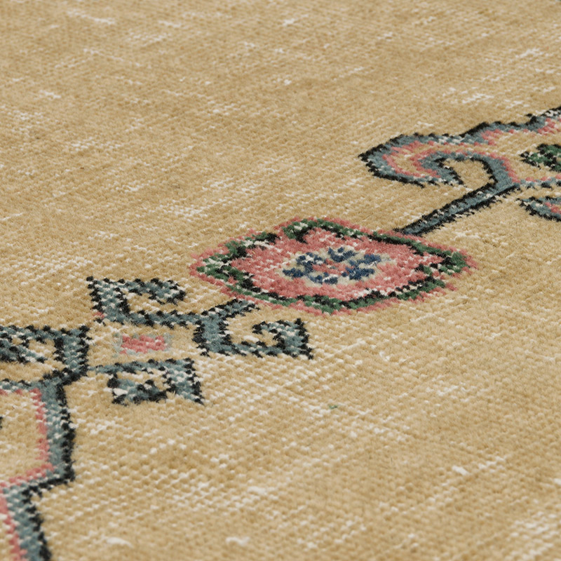 Alfombra Vintage Turca Anudada a Mano - 112 cm x 209 cm - K0082776