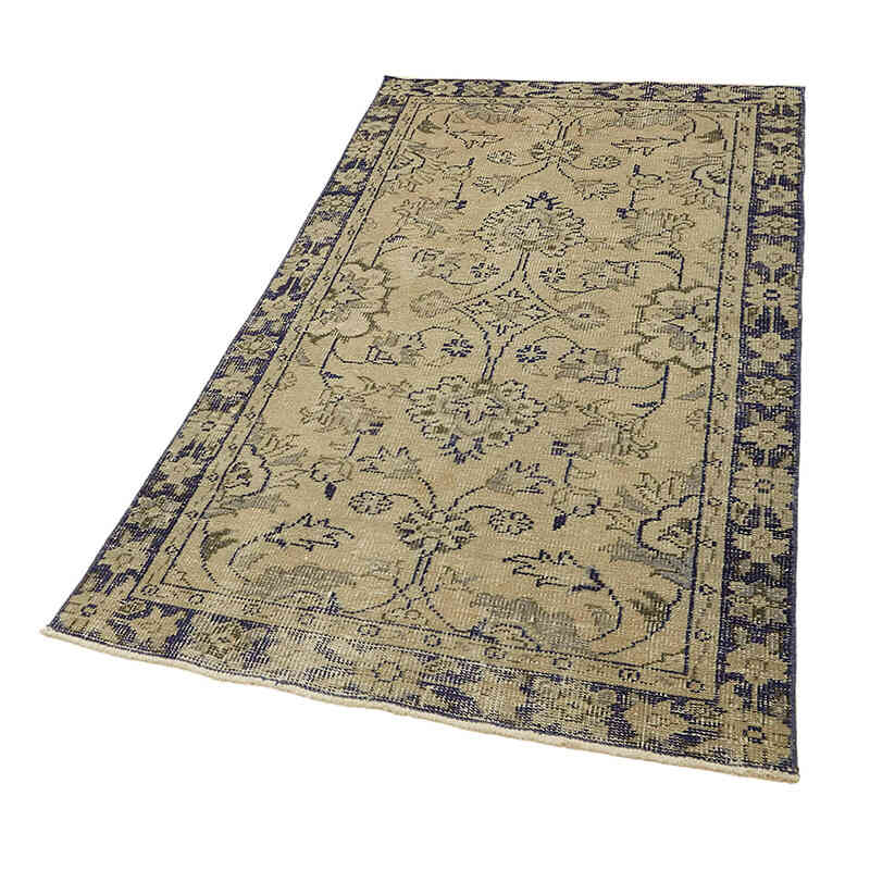 Vintage Turkish Hand-Knotted Rug - 3' 3" x 6' 1" (39" x 73") - K0082778