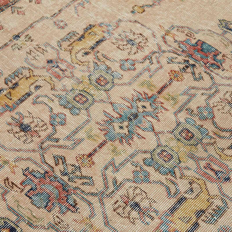 El Dokuma Vintage Halı - 130 cm x 223 cm - K0082779