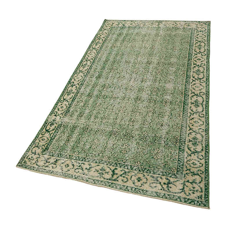 El Dokuma Vintage Halı - 109 cm x 209 cm - K0082780