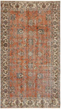 Vintage Turkish Hand-Knotted Rug - 3' 10" x 6' 9" (46" x 81")