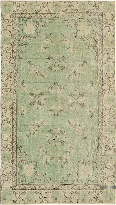 Vintage Turkish Hand-Knotted Rug - 3' 8" x 6' 5" (44" x 77")