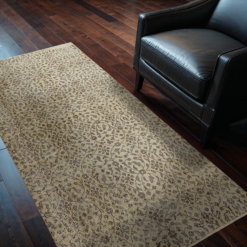 Vintage Turkish Hand-Knotted Rug - 3' 7" x 6' 7" (43" x 79") - K0082786