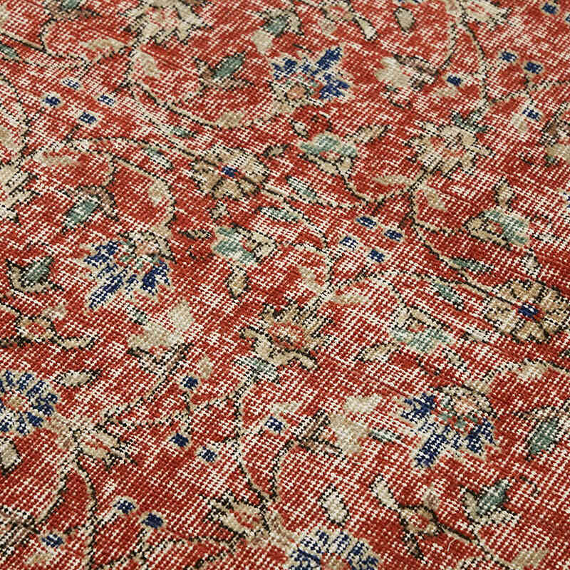 El Dokuma Vintage Halı - 116 cm x 208 cm - K0082787