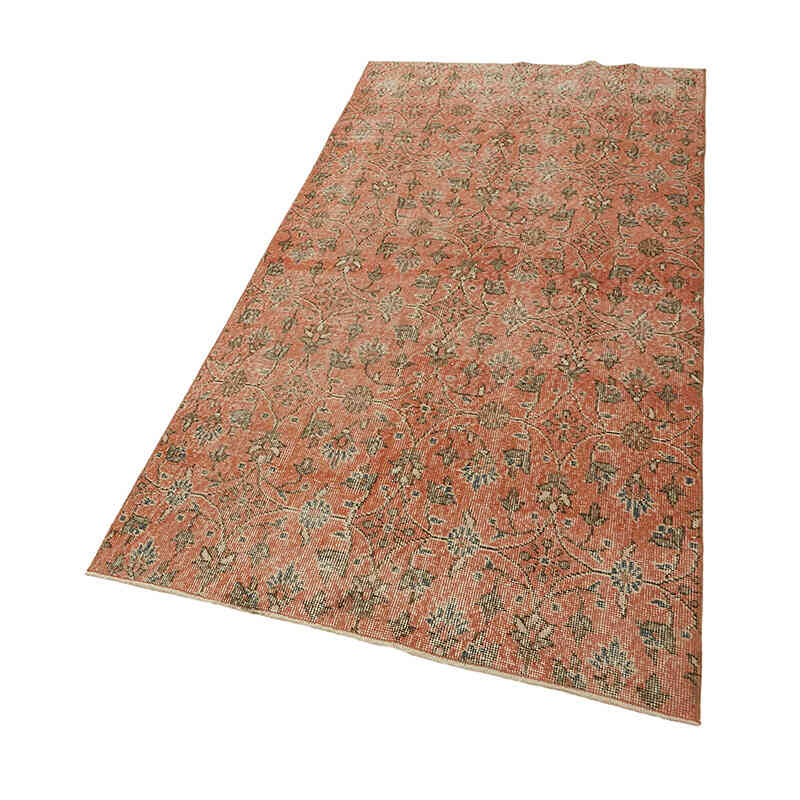 El Dokuma Vintage Halı - 107 cm x 204 cm - K0082789