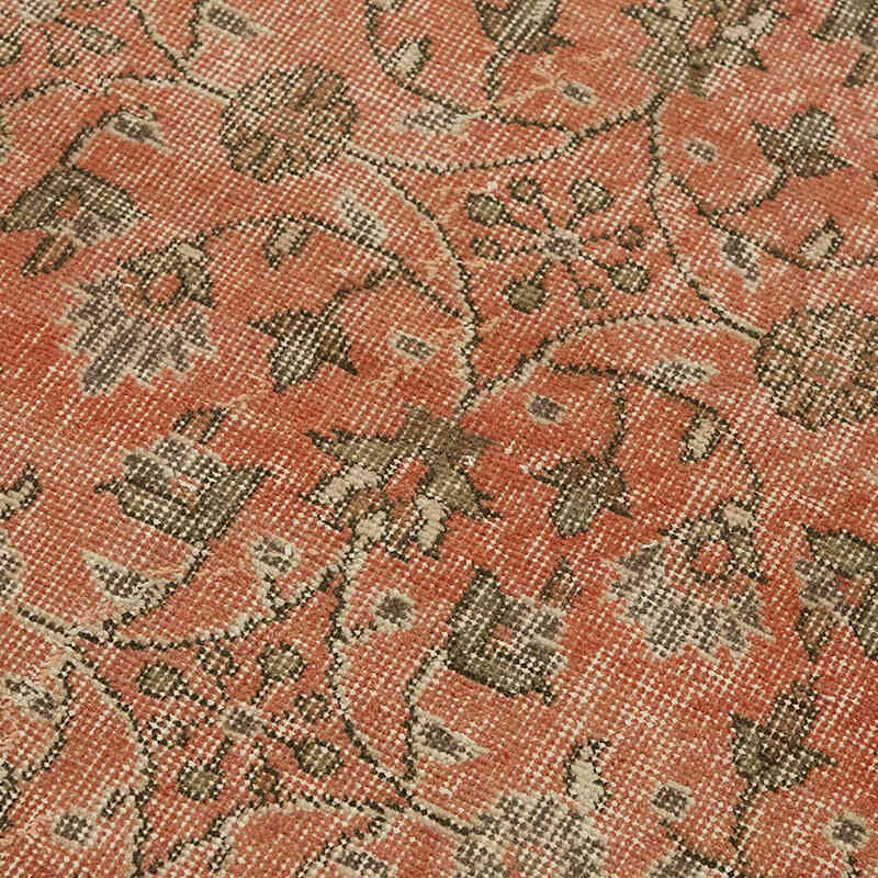 El Dokuma Vintage Halı - 107 cm x 204 cm - K0082789