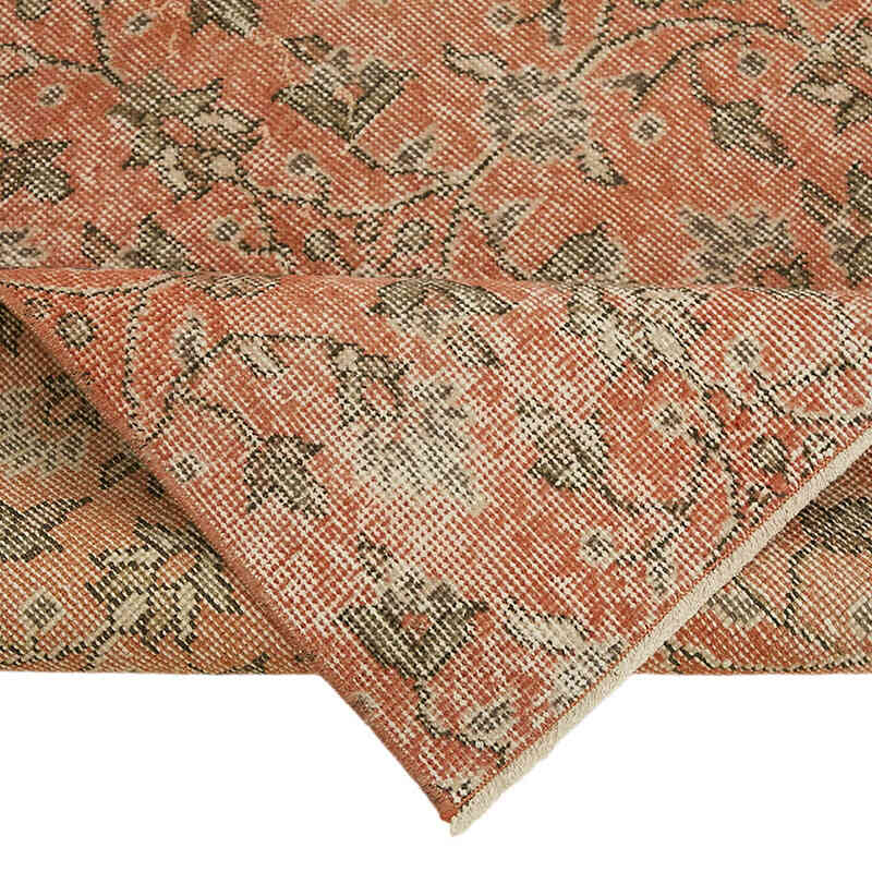 El Dokuma Vintage Halı - 107 cm x 204 cm - K0082789