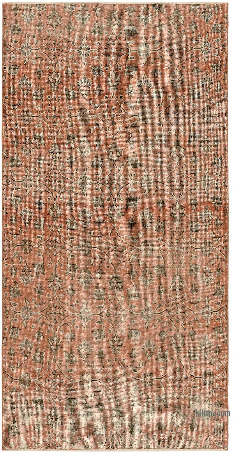 El Dokuma Vintage Halı - 107 cm x 204 cm - K0082789