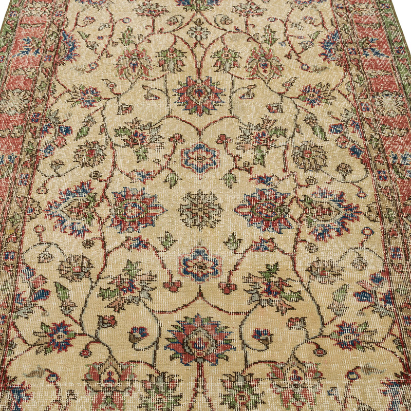 El Dokuma Vintage Halı - 115 cm x 205 cm - K0082794