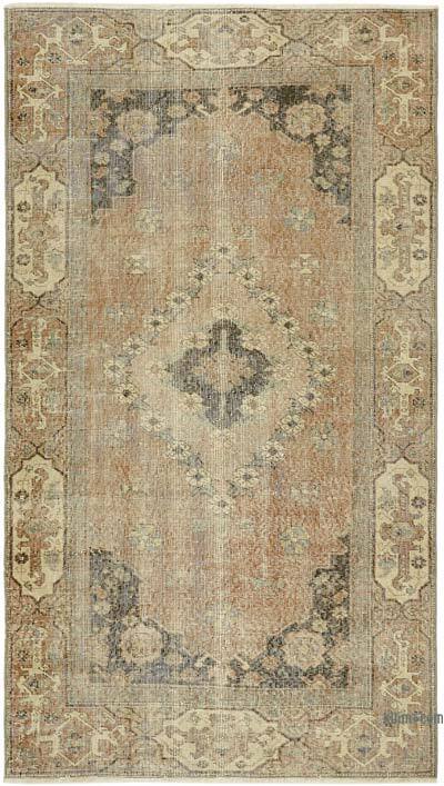 Vintage Turkish Hand-Knotted Rug - 3' 10" x 6' 9" (46" x 81")