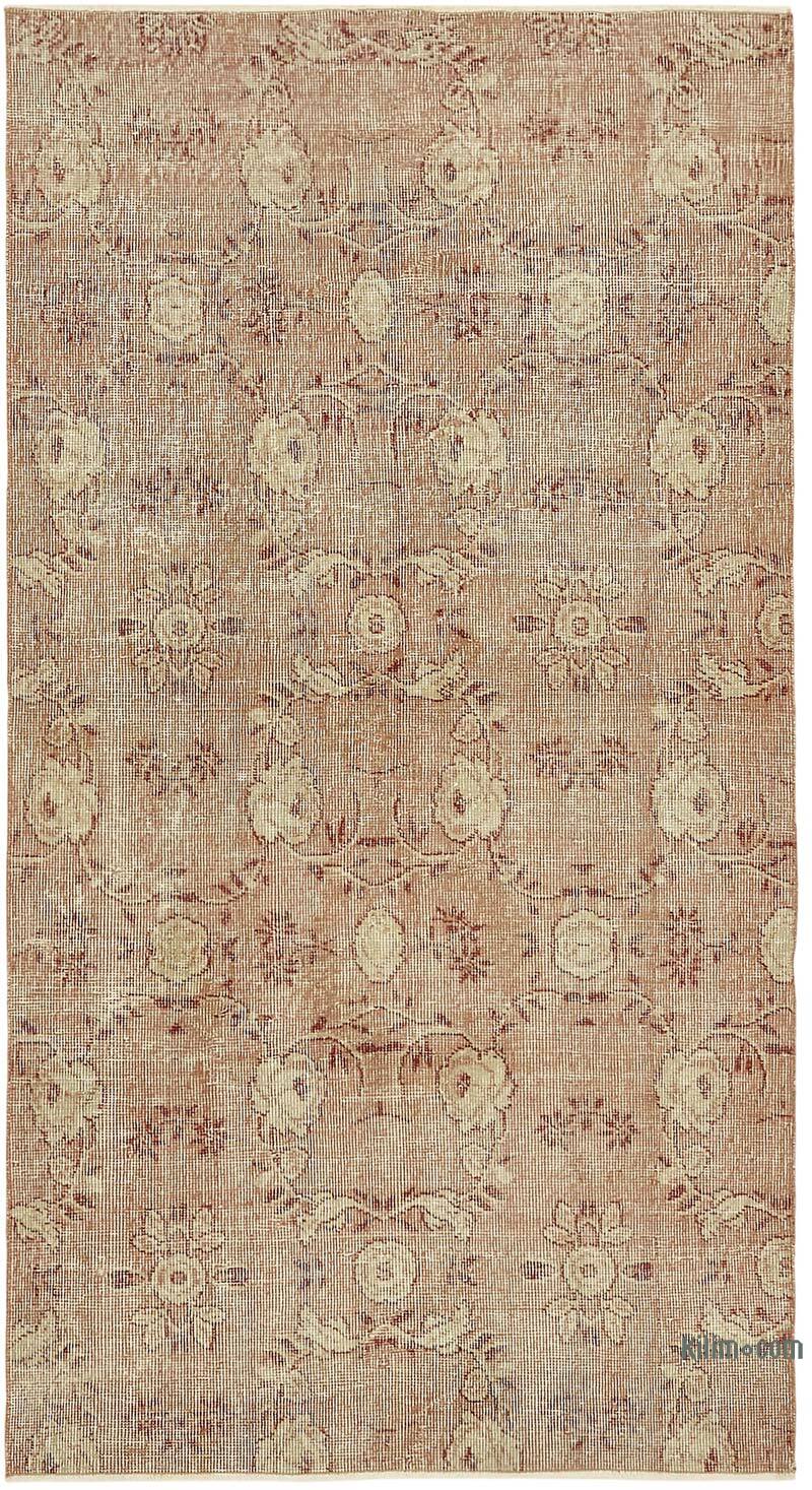 Vintage Turkish Hand-Knotted Rug - 3' 7" x 6' 6" (43" x 78") - K0082801