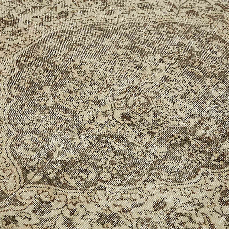 Vintage Turkish Hand-Knotted Rug - 7'  x 10' 4" (84" x 124") - K0082805